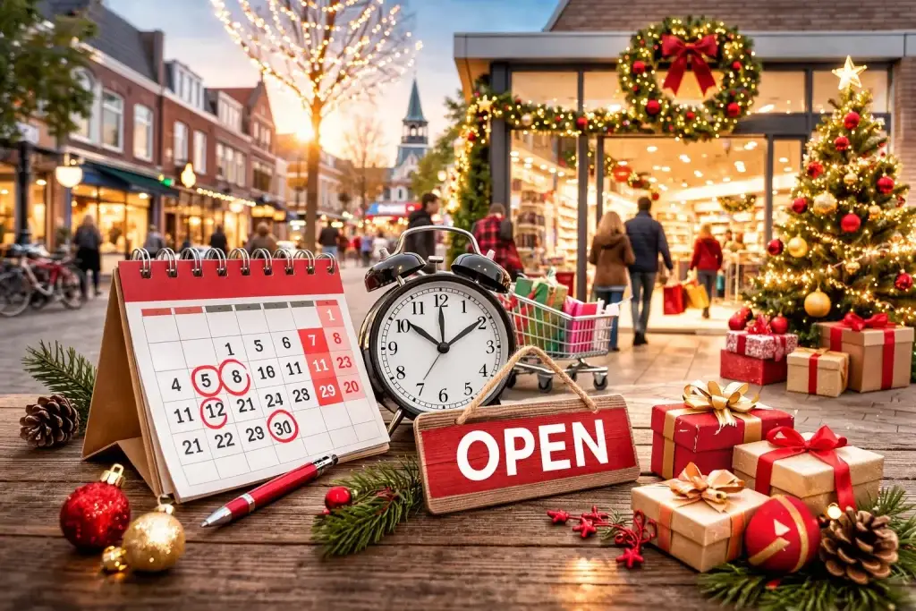 Winkels tijdens feestdagen in Berkel en Rodenrijs